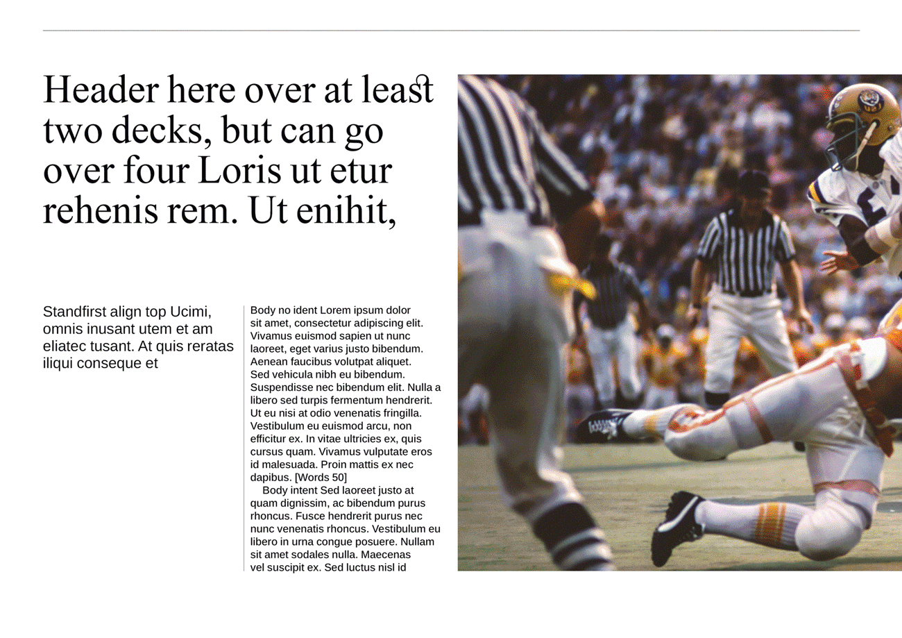 A4 Landscape InDesign Layout Template by Deputy Designer on Dribbble