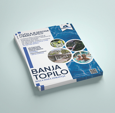 Design for Banja Topilo branding graphic design