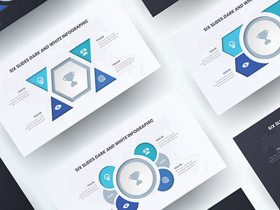 Circular Business Infographic design editable elements goals infographic presentation slide steps target template vector