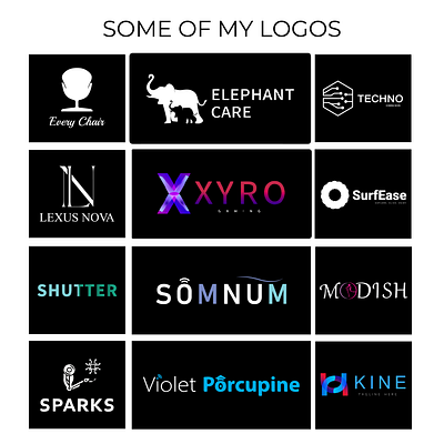 Logo Designs abstract logos adobe adobe illustrator brand identity graphic designer illustrator lettermark logo logo design logos wordmark