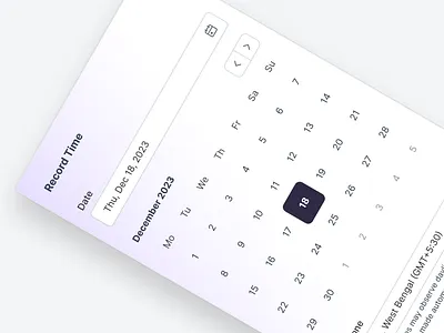 Record Your Time ⏰ designsystem designtrends figma