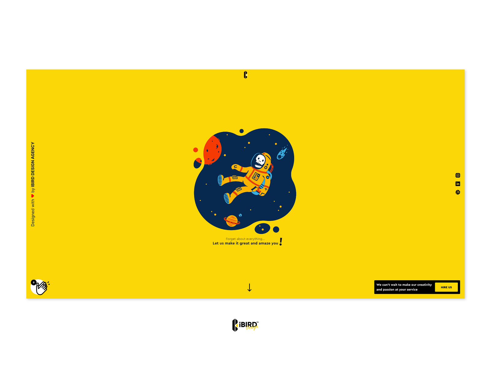 Ibird design website by iBIRD Design on Dribbble