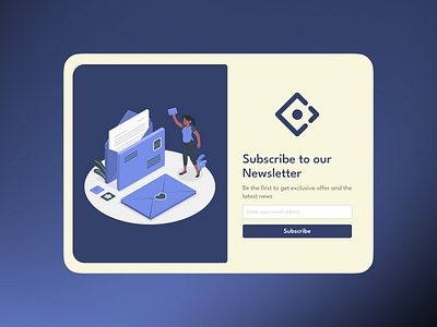 Subscribe 026🗒️ #DailyUI app branding dailyui design designer graphic design illustration logo motion graphics newsletter subscribe ui uidesign uxui