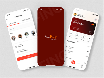 Finance - Banking App Concept app appconcept banking branding design dribbleshot figma financeapp graphic design illustration logo minimalist moneyapp shot trending ui uiuxdesign ux vector website