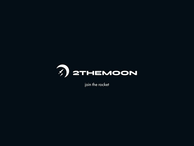 2themoon | Logo animation aftereffects animation arbitrum crypto design ethereum logo logoanimation moon motion graphics network polkadot polygon secure sound space vector