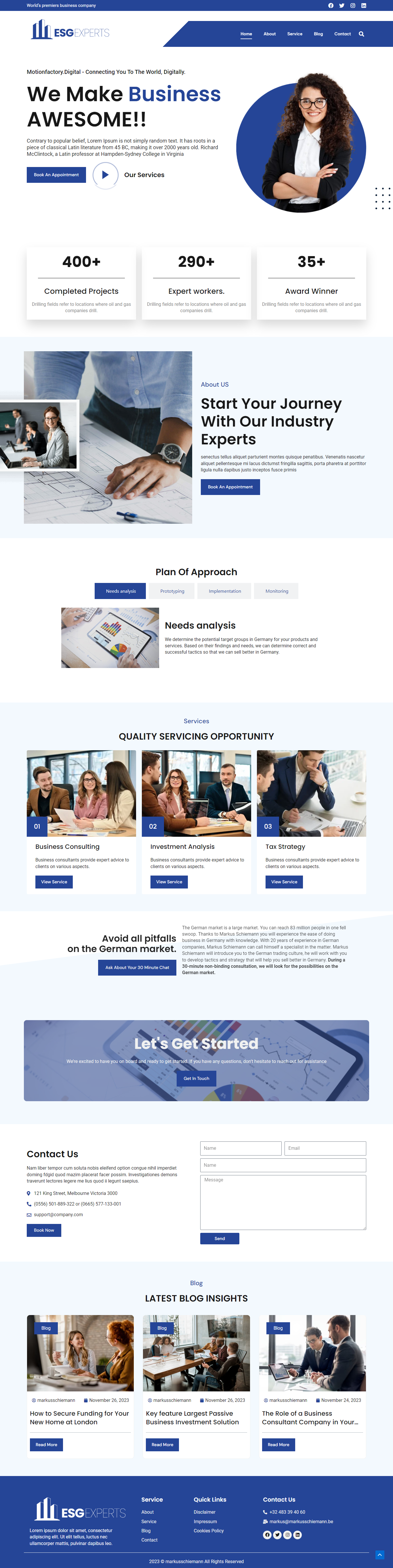 Appointment Booking Website In WordPress booking cms design elementor front end design ui webdesign website wordpress