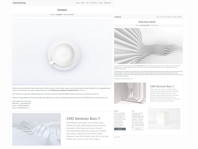 Clasic Minimalist White blog design web web design webdesign webiste website website concept website design