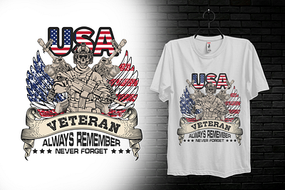 Veteran T-shirt Design army best design custom custom t shirt design design flag force graphic design gun illustration militery t shirt t shirt design usa veteran veteran t shirt veteran t shirt design