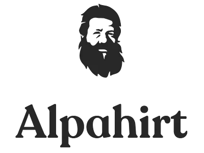 Alpahirt — Rebranding branding graphic design logo