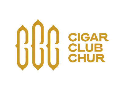 Cigar Club Chur branding graphic design logo
