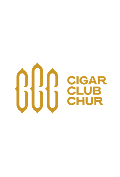 Cigar Club Chur branding graphic design logo