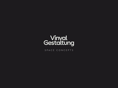 Vinval Gestaltung with Claim branding graphic design logo