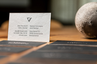 Vinval Gestaltung Business Card branding graphic design logo