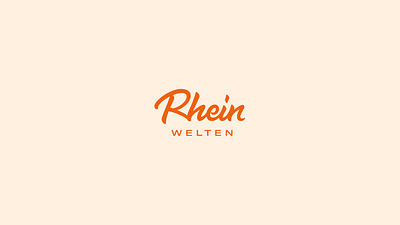 RheinWelten — Tourism Brand branding graphic design logo