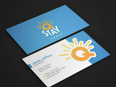 A New Professional Business Card Design | Creative | Cartoon artwork branding business card cartoon creative design graphic design happy identity inspiration logo new print professional stationery sun vector visual