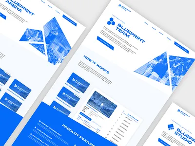 Blueprint Stats - Sports Analytics Website & App android development app branding design ios development mobile responsive ui web development