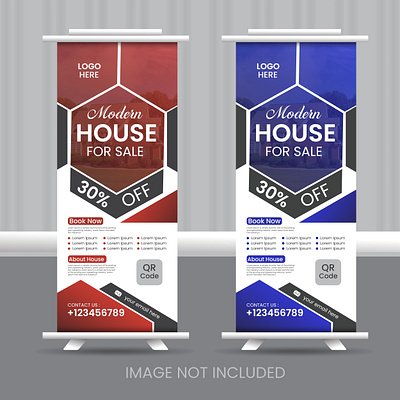 Rent House Poll Up Banner bg vect business byzed ahmed graphic design house house sale medical poll up modern house new design poll up banner rent rent for house rent house roll up banner sale
