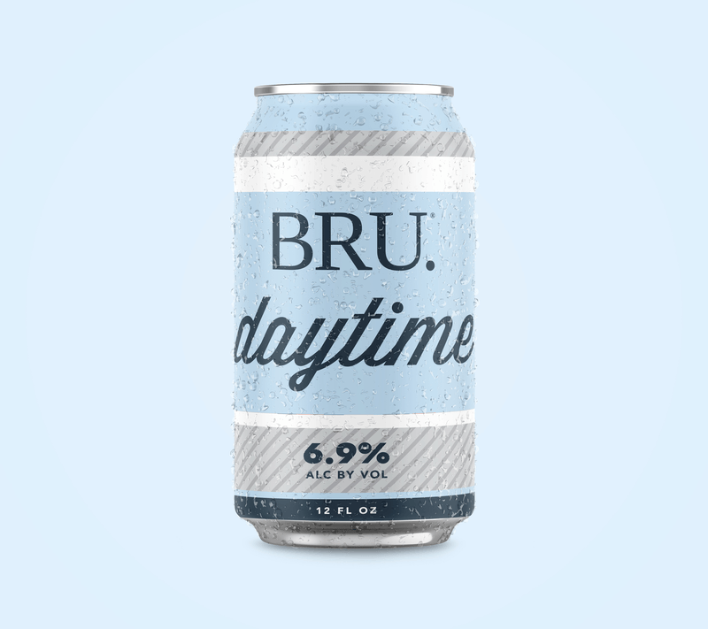 BRU Beer - Gen-Z Light Beer branding design graphic design illustration product design