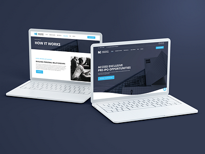 New Equity Consulting - Secondaries Market Website branding design graphic design responsive website design website development wordpress
