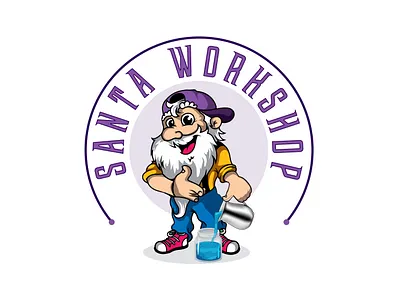 SANTA LOGO / CHRISTMAS LOGOS app banner design branding christmas month christmas logo design discount voucher design graphic design hand drawn logo happy christmas month happy new year poster design illustration logo poster design santa santa claus typography ui ux vector