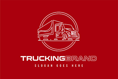 Trucking Logo - Available for Sale logistic redesign inspiration truck trucking truckinglogo