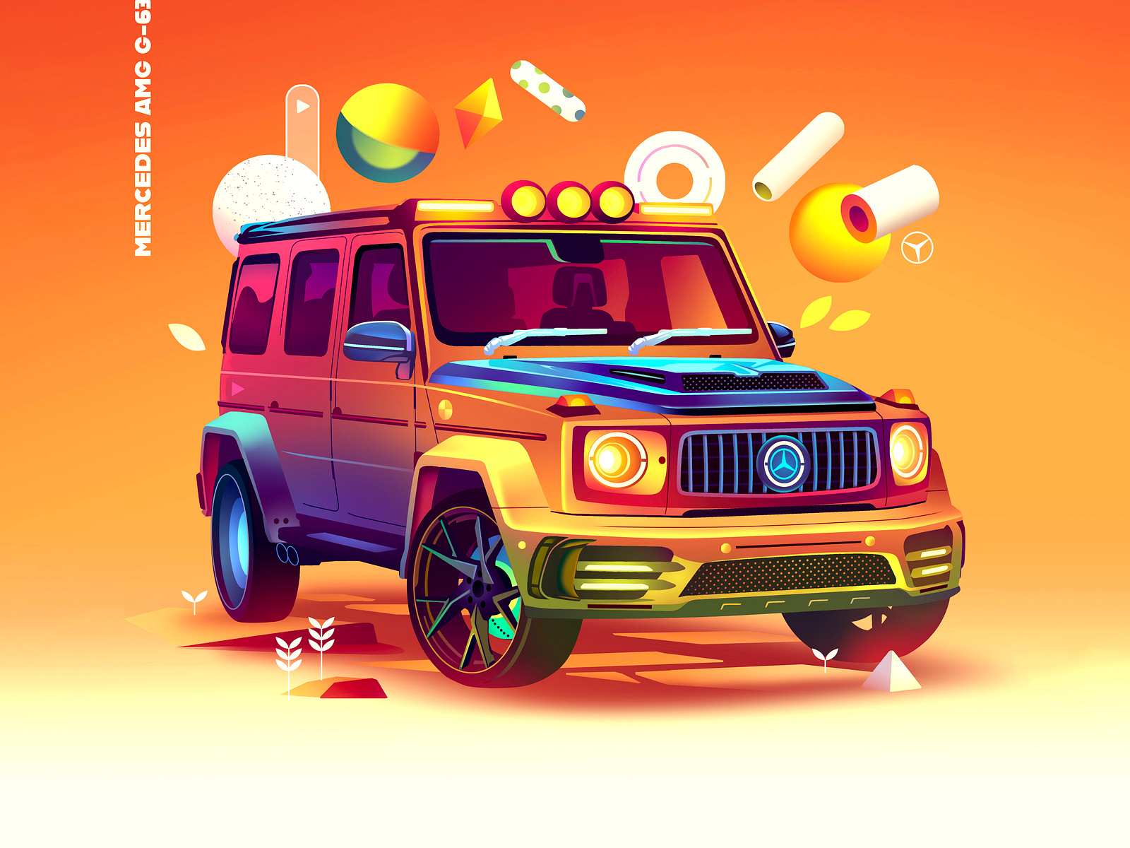 AMG G-63 by Romain Trystram on Dribbble