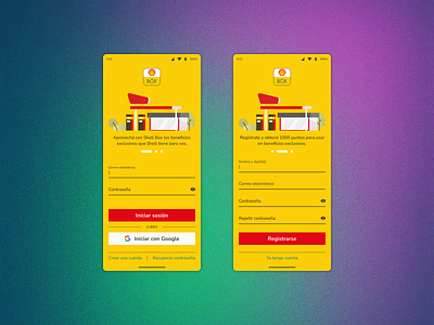 #️⃣0️⃣6️⃣2️⃣ Sign Up Form - Shell Box figma phone prototype ui ux uxuidesigner