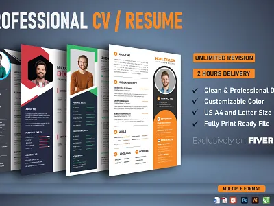 "Futuristic Professional: Modern Resume Design" branding career portfolio contemporary layout creative cv futuristic graphic design illustration infographic innovative minimalist modern design personal branding professional sleek tech inspired typography ui unique resume visual storytelling