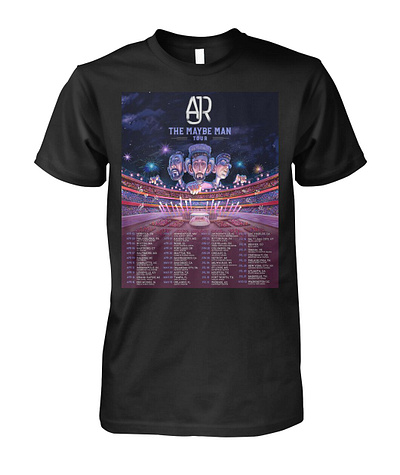 AJR The Maybe Man Tour 2024 Shirt ajr