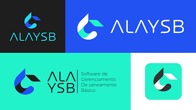 ALAYSB Logo branding graphic design logo