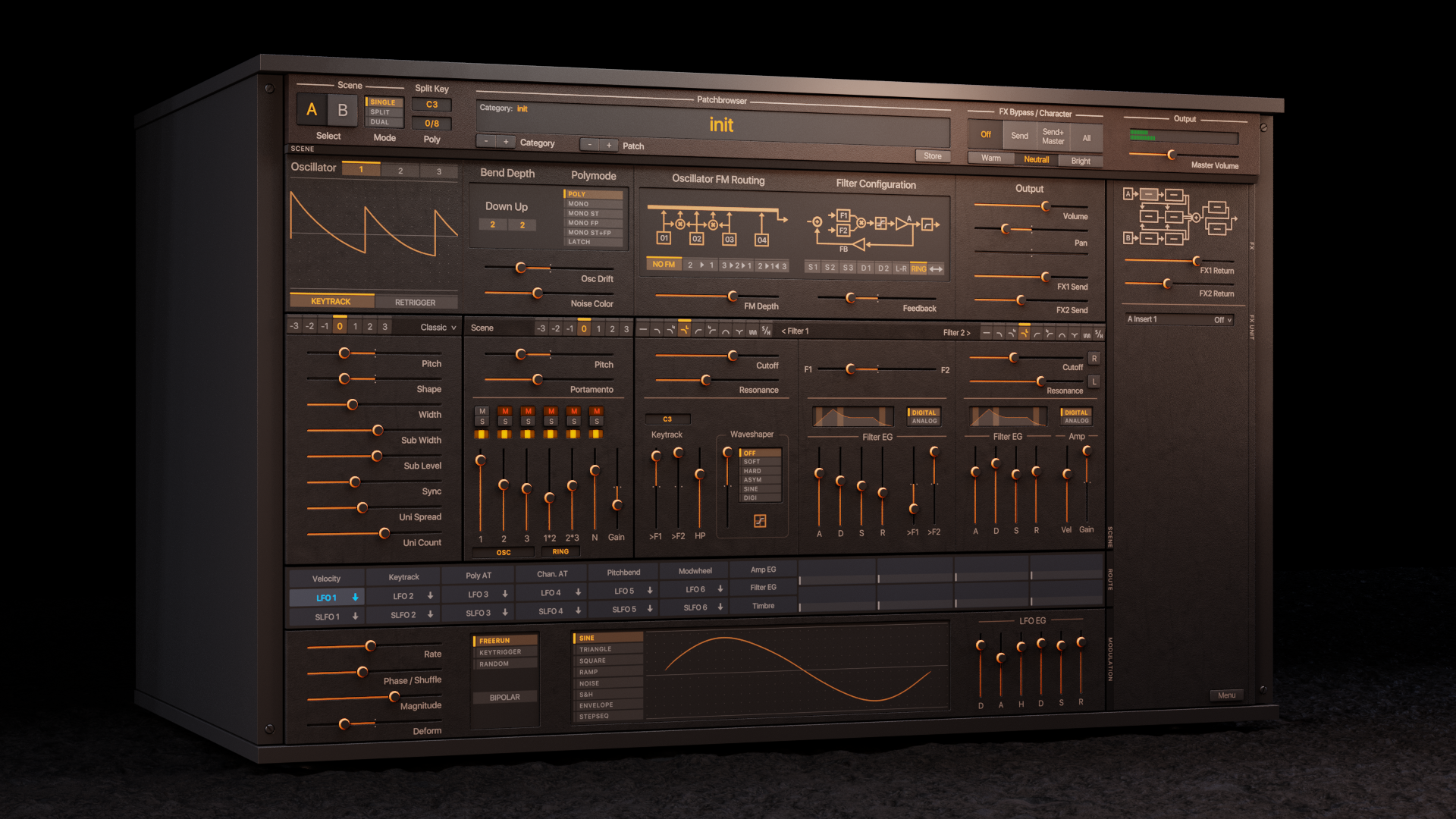 Surge 1.8 Reskin artwork audio audio plugin gui kontakt music reskin ui vst
