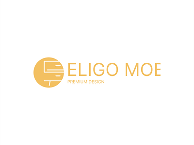 Eligo Moe 3d app branding furniture logo graphic design illustration logo ui