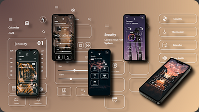 SmartHome App Concept adobe xd apple iphone ui ux