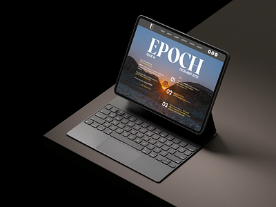 EPOCH Magazine Issue 14 branding design graphic design magazine magazine design