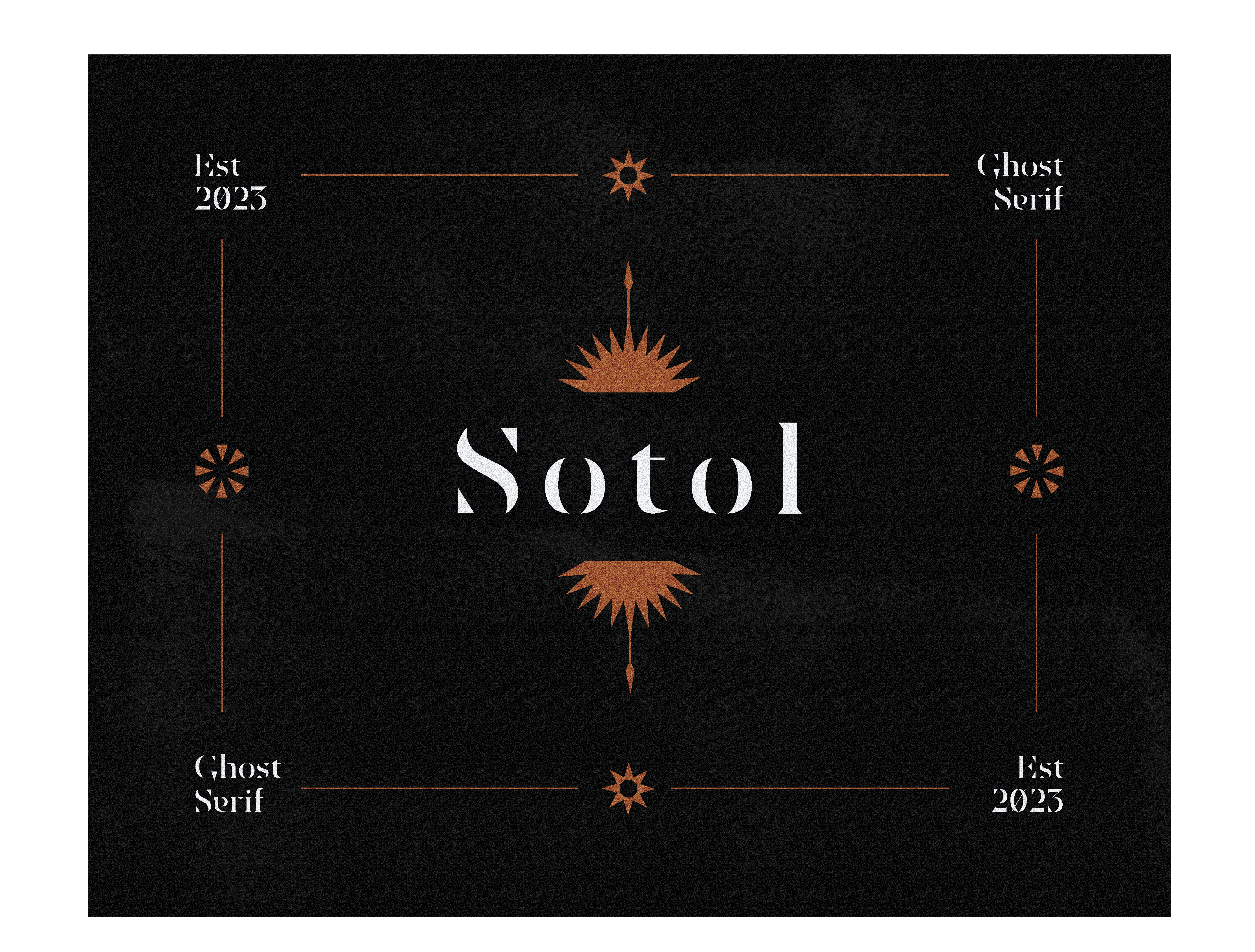 Sotol Typeface design font fontdesign fontface fonts goodtype graphic design illustration lettering type typeface