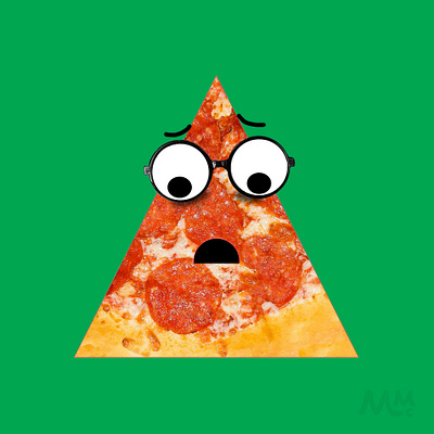 Oh no! I am a pizza. fun graphic design photoshop