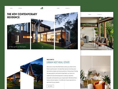 Urban Nest Real Estate agency website animation prototyping branding creative design design figma framertemplate landing page realestatedesign realestateweb responsivedesign ui ui ux uxdesign visualdesign webdesign website wireframe
