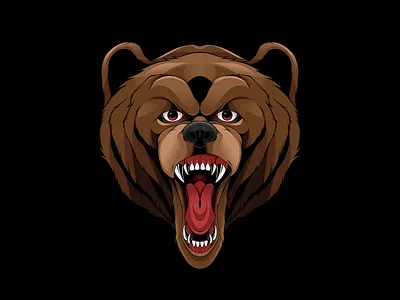 Bear design graphic design illustration vector