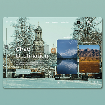 Chad Web Design 3d animation app appdesign branding design graphic design illustration logo motion graphics ui uidesign ux uxdesign