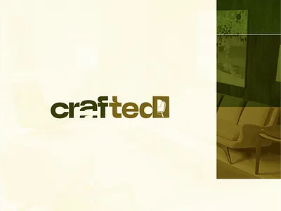 Brand identity design for Crafted Cpntry branding graphic design logo