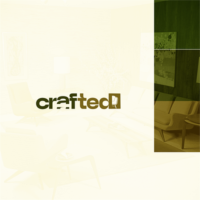Brand identity design for Crafted Cpntry branding graphic design logo