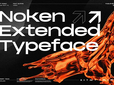 Noken Extended - Versatile Typeface unique