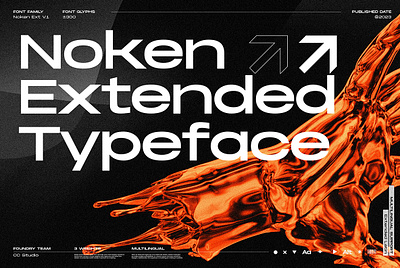Noken Extended - Versatile Typeface unique
