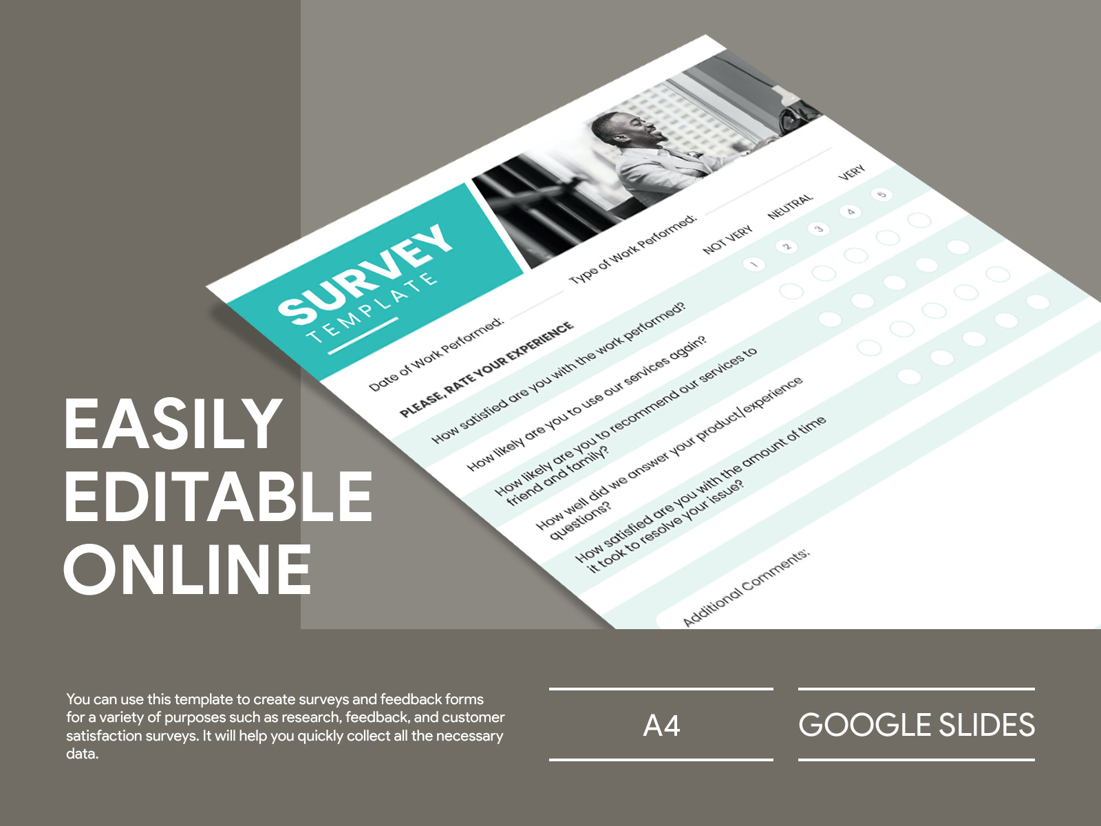 Survey Free Google Docs Template By Free Google Docs Templates - Gdoc ...