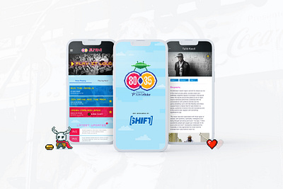 Music Festival App Design 8035 mobile app music festival ui design
