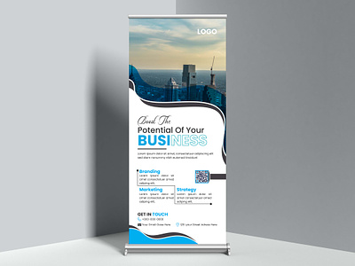 BANNER DESIGN banner banner layout banner template branding creative creative banner design graphic design illustration modern modern banner pull up roll up vector