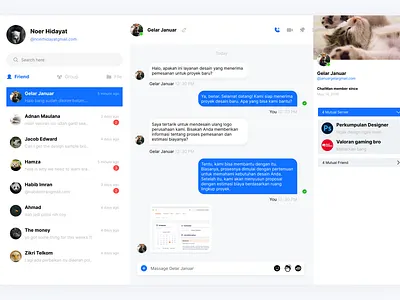 Chat Box UI app design design ui uidesign web design