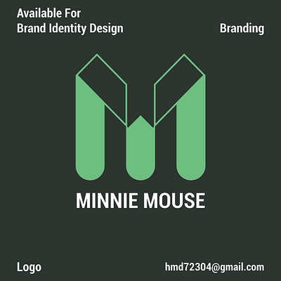 Minnie Mouse Brand Identity - Logo Design, Logodesign, logo brand branding creative logo design logo logo design