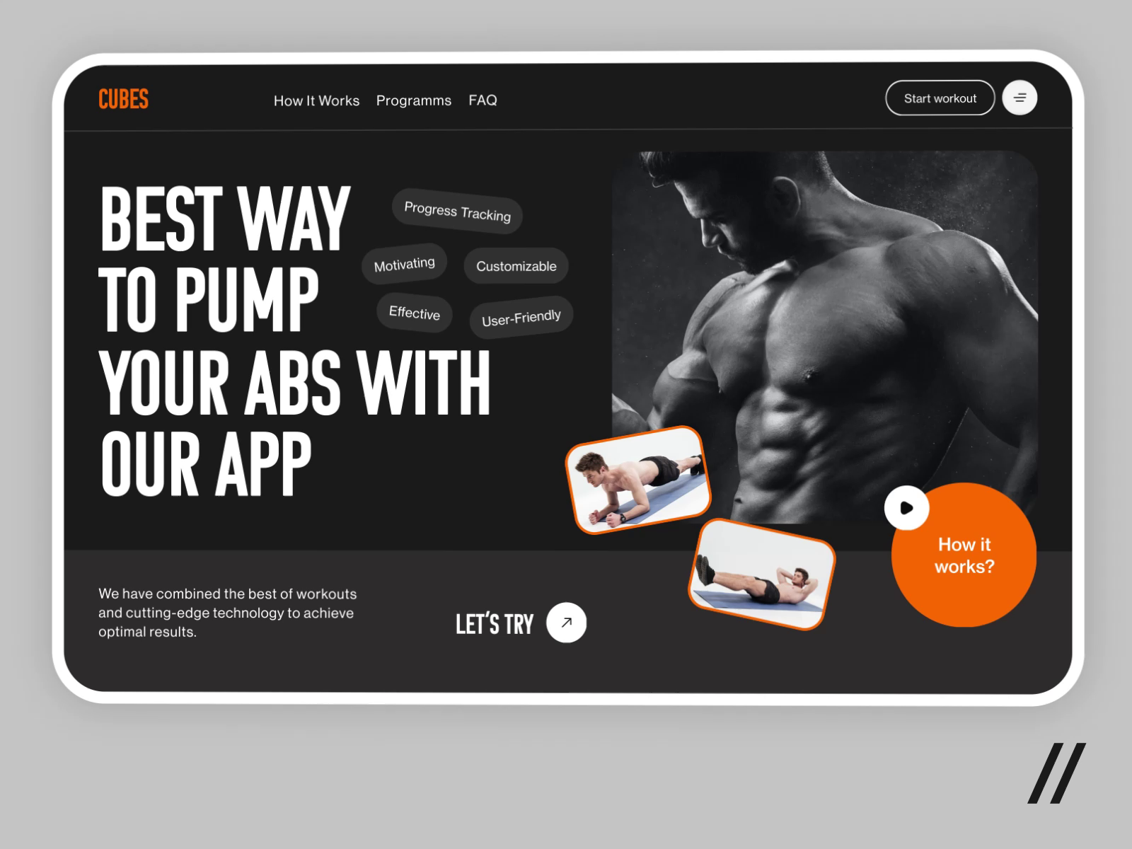 Example of Website Design