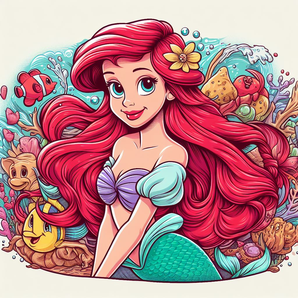 Disney Renaissance | Ariel The Little Mermaid | tracingflock by ...